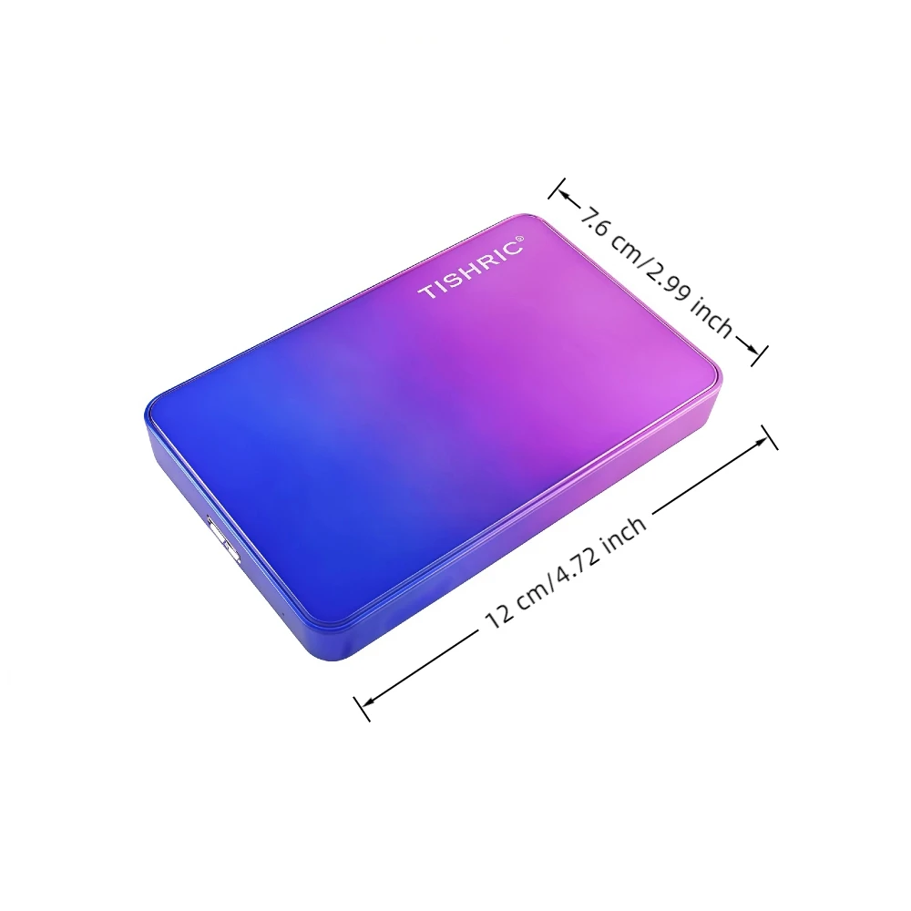 티쉬릭 외장 하드 드라이브 160GB 320GB 500GB 1TB HDD 2.5인치 USB3.0 스토리지 하드 디스크 TV PS4 Xbox PC 노트북 호환