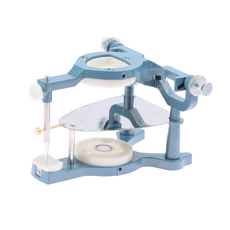 ทันตกรรมปรับสีเงินโลหะผสมโลหะ Articulators ขนาดใหญ่ฟันปลอม Magnetic Anatomic Articulator ทันตกรรม Lab อุปกรณ์เครื่องมือ