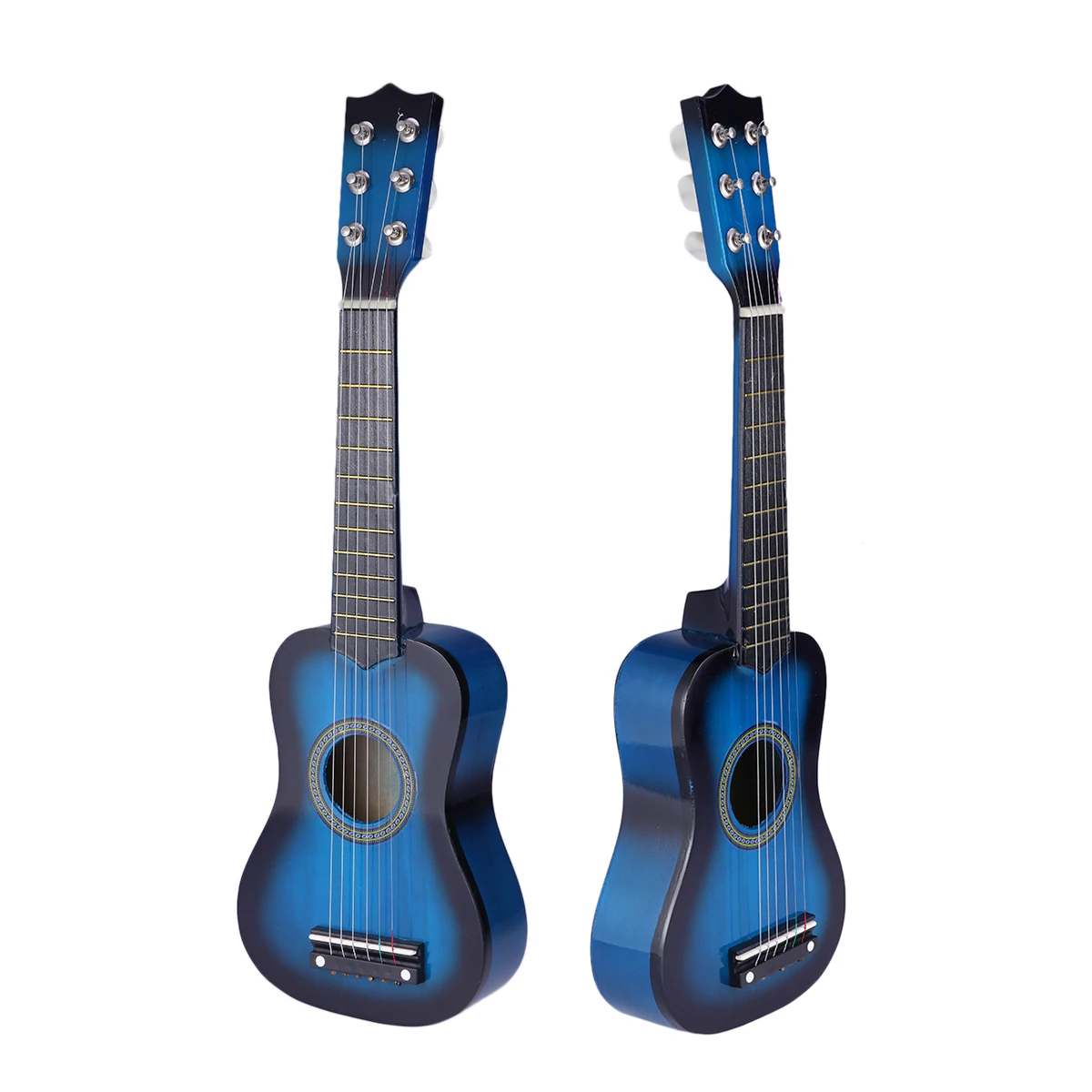 

Children Guitar 21 Inch Kids Acoustic Musical Toy Wood Beginner Low String Action Portable Guitars Toddler Learning