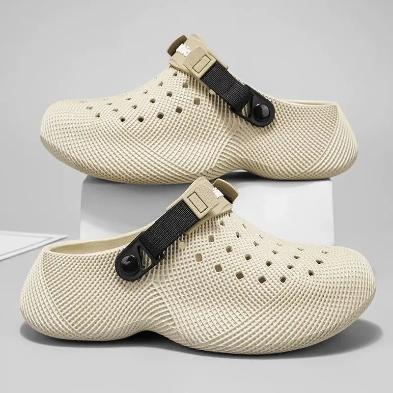 2026 Men's Summer Thick-soled Soft-soled Lightweight Slippers Man Vacation Casual Shoes Outdoor Anti-slip Beach Sandals Slippers