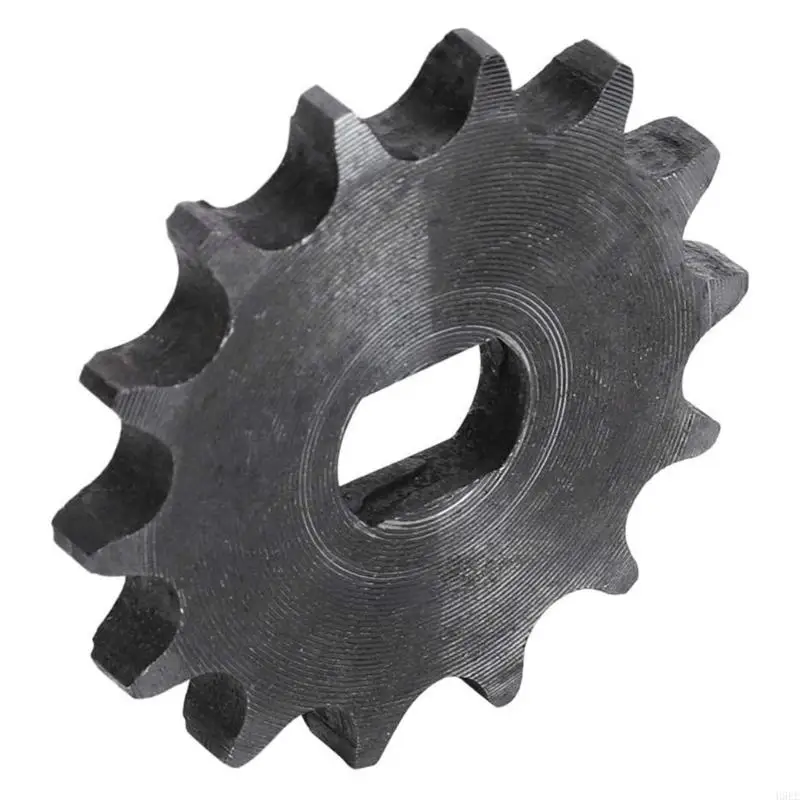 Steel 428 Drive Gear with 14 Teeth and 12 x 17 mm D-Shaped Bore, Single Hardware Part for Chain System Service and Shaft H9EE