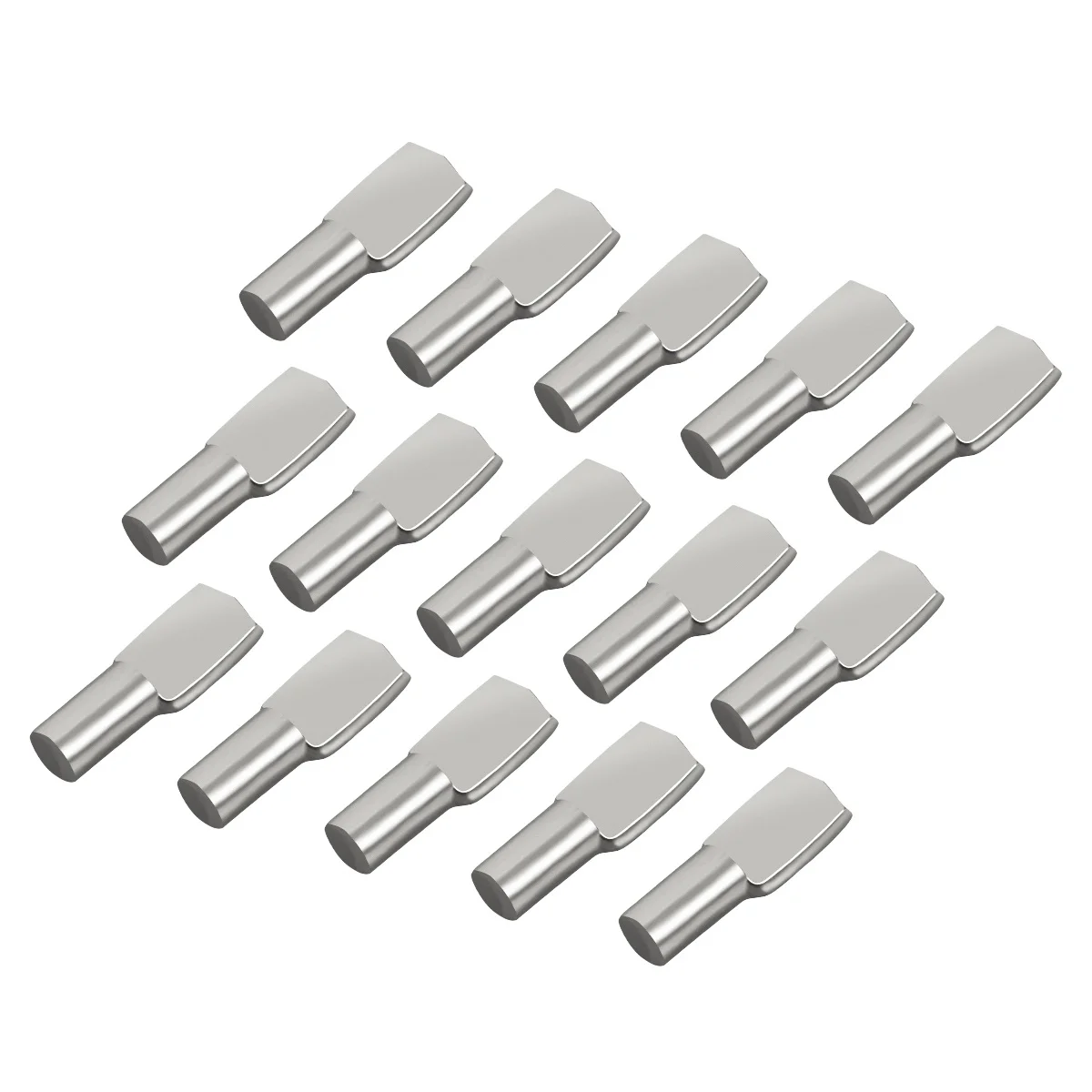 

120 pcs Shelf Support Pins For Cabinet Furniture Spoon Shape Sturdy Durable Easy Install Fits Bookcases Cupboards Strong Hold