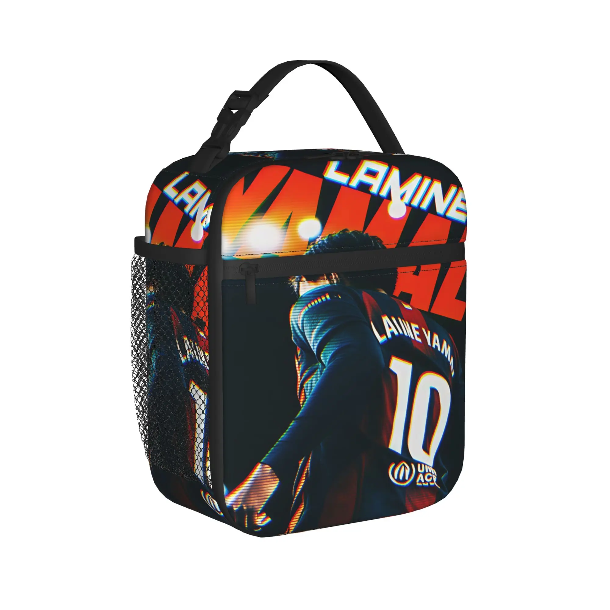 Lamined Y-Yamal Lunch Bag  Office Lunch Box For Child Fashion Designer Thermal Tote Handbags Oxford Portable Zipper Cooler Bag