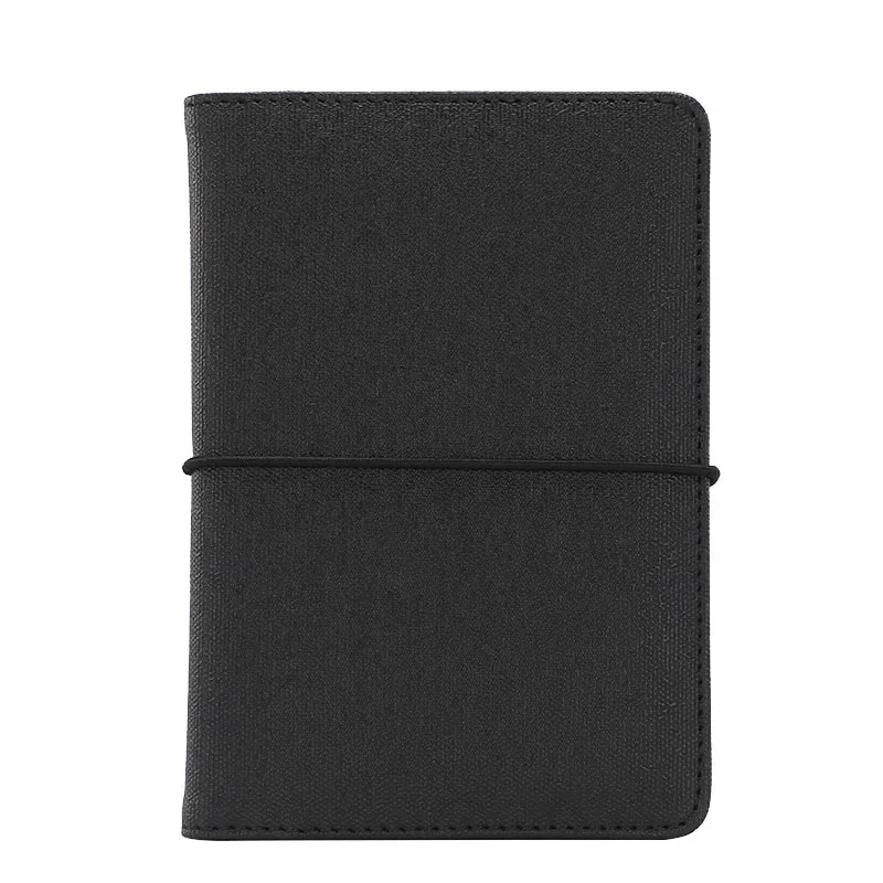 Leather Passport Holder Cover Elastic Wallet Women Men Credit Cards Case Travel ID Card Organizer Passport Protector