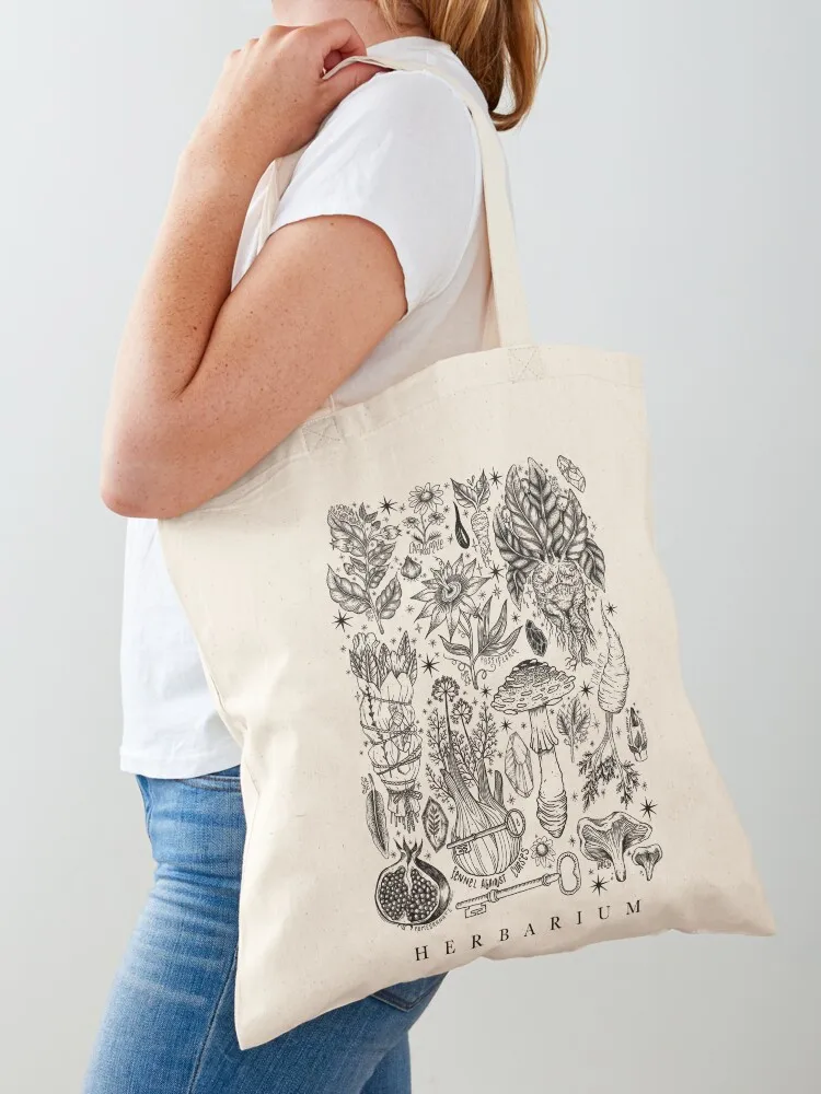 HERBARIUM Tote Bag female bag Customizable tote bag Canvas Tote