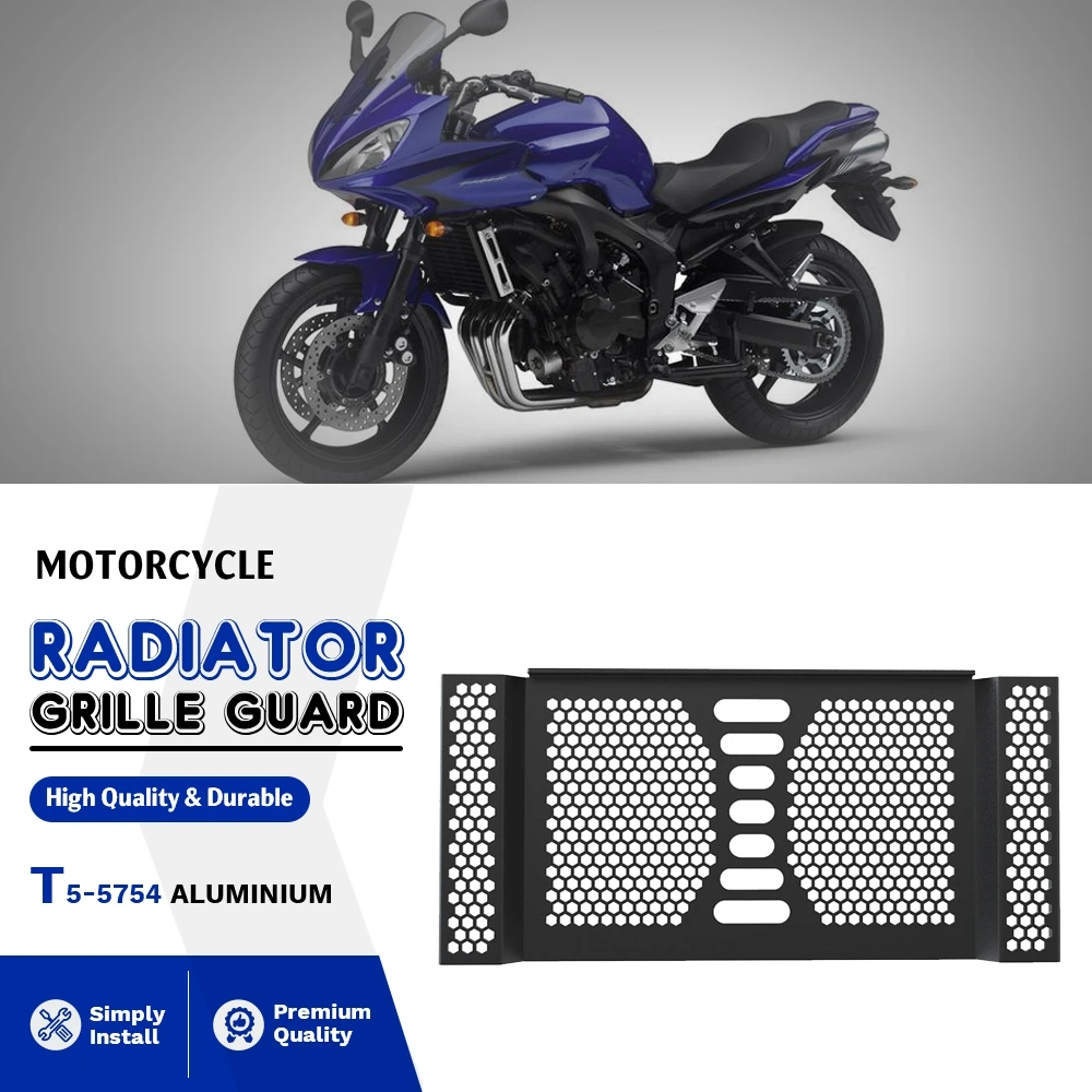 

FOR YAMAHA FZ6 FAZER FZ-6 FZ 6 Fazer 2007 2008 2009 2010 Radiator Protetor Grille Cover Guard Protection Motorcycle Accessories