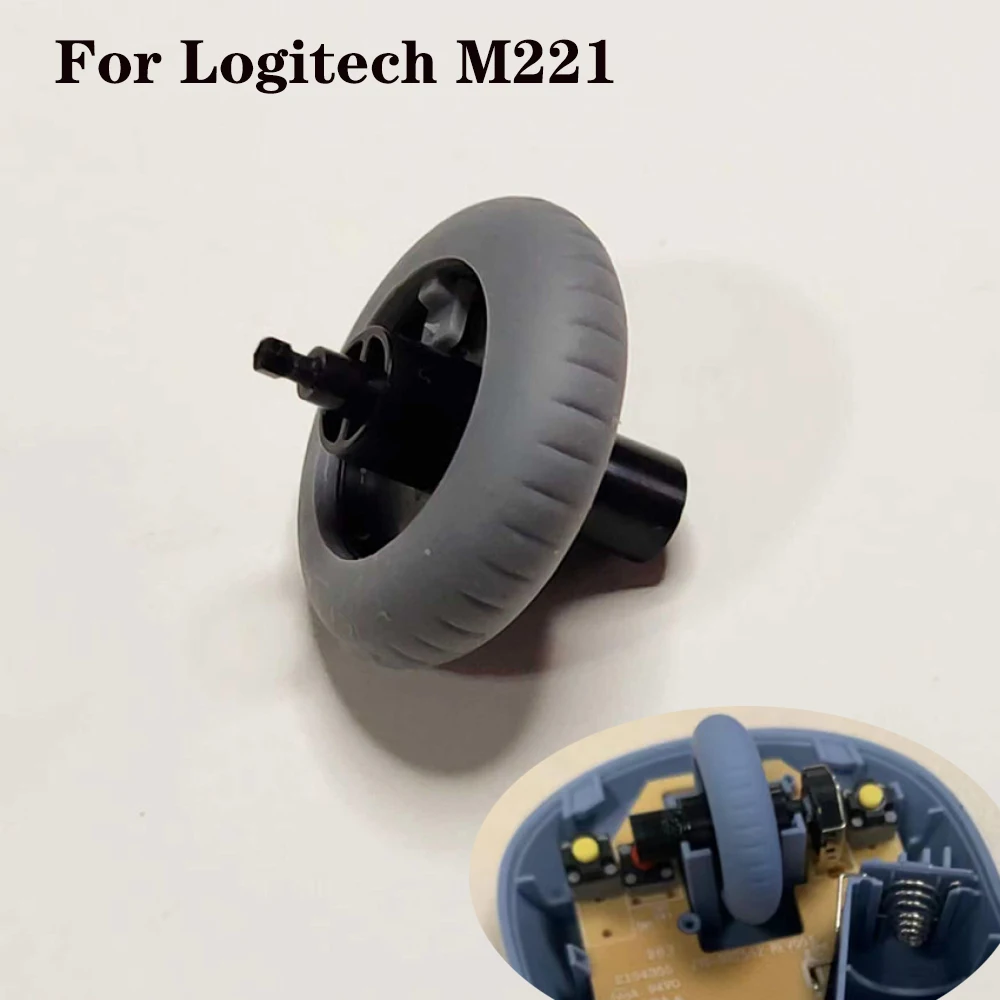 

Mouse Scroll Wheel Pulley Mouse Wheel Rollers Replacement Part for Logitech M221 Mouse Accessories