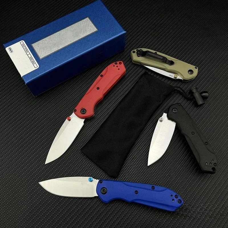 Mini BM 565 Folding Knife Tactical Hunting Survival Self Defense Camping Folder Clip Knife Folding Knives Hand EDC Tools