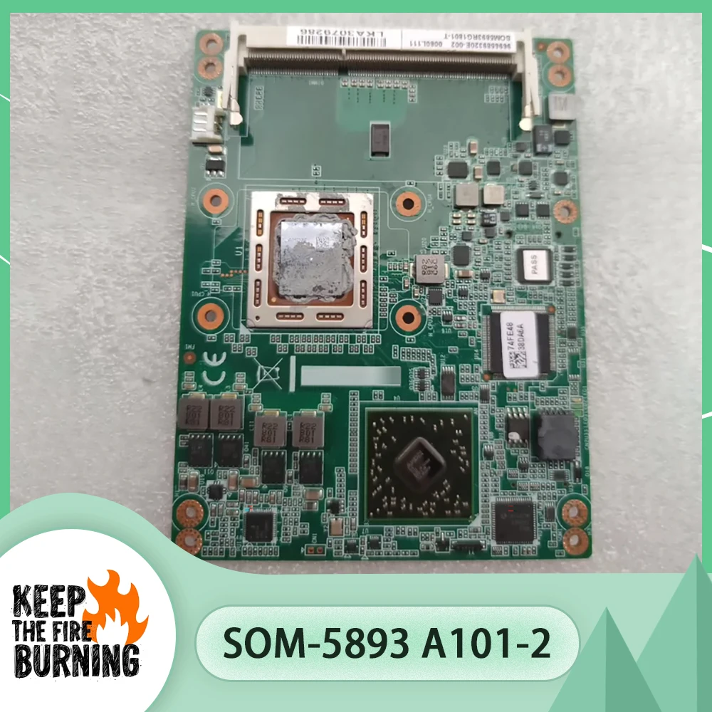 SOM-5893 A101-2 For ADVANTECH SOM-5893RG-U7A1E Industrial Control Motherboard