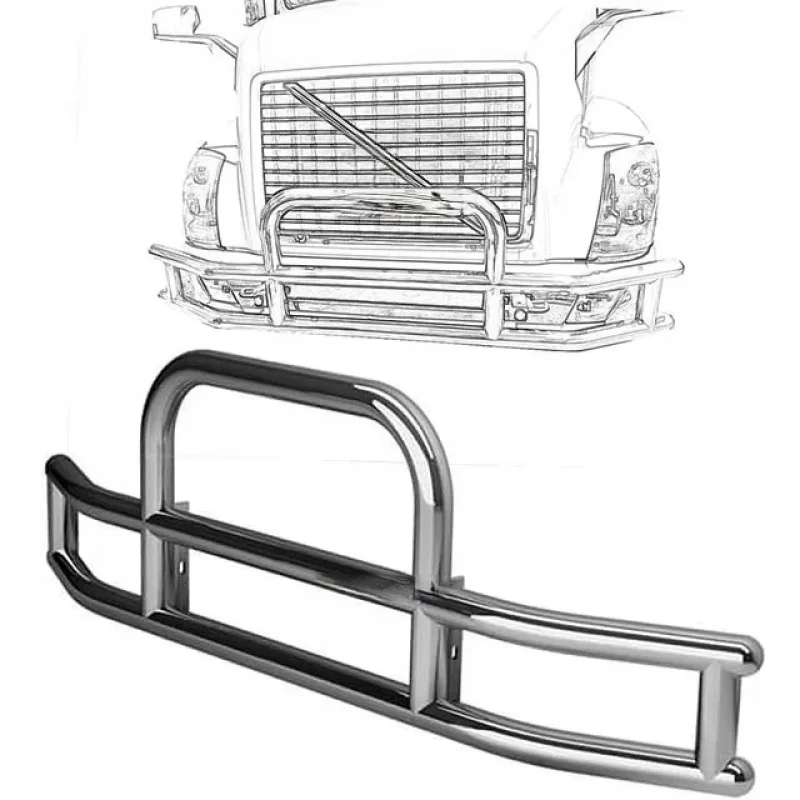 

Premium Heavy-Duty Front Bumper Bull Bar Grille Guard VNL Series Trucks