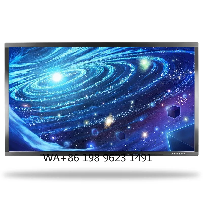 

65 Inch Interactive Smart Board LED Touch Screen Digital Whiteboard for School Office Conference Teaching