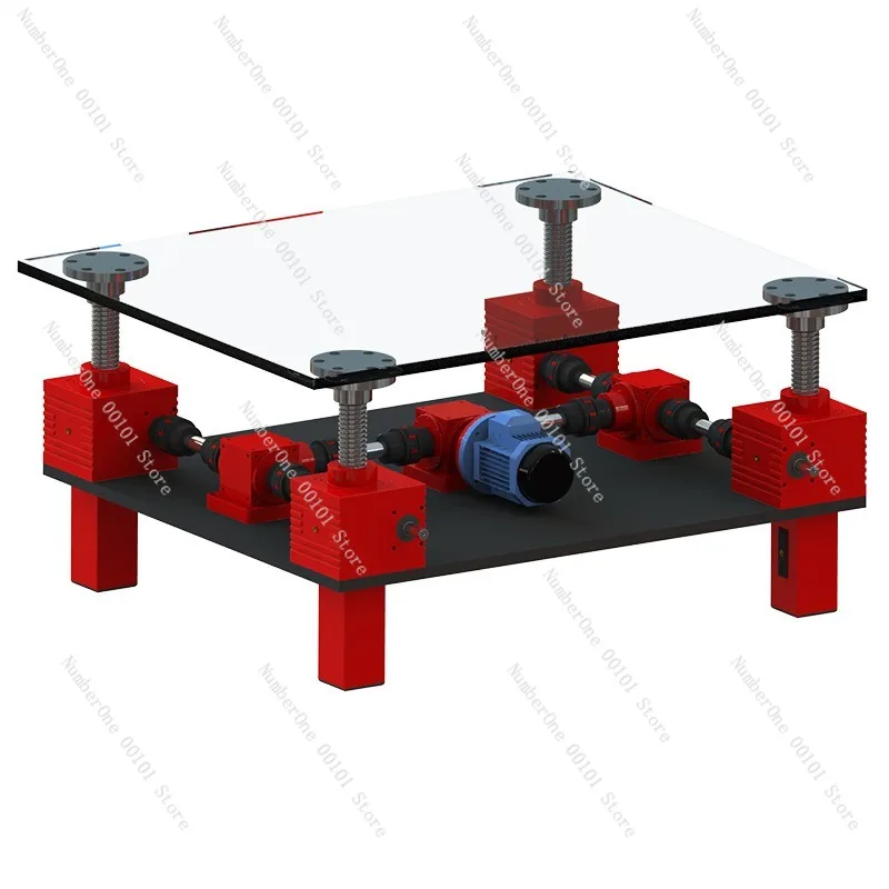 Threaded Rod Lift Machine Linked Lift Platform Worm Gear Spiral Lift Machine Platform