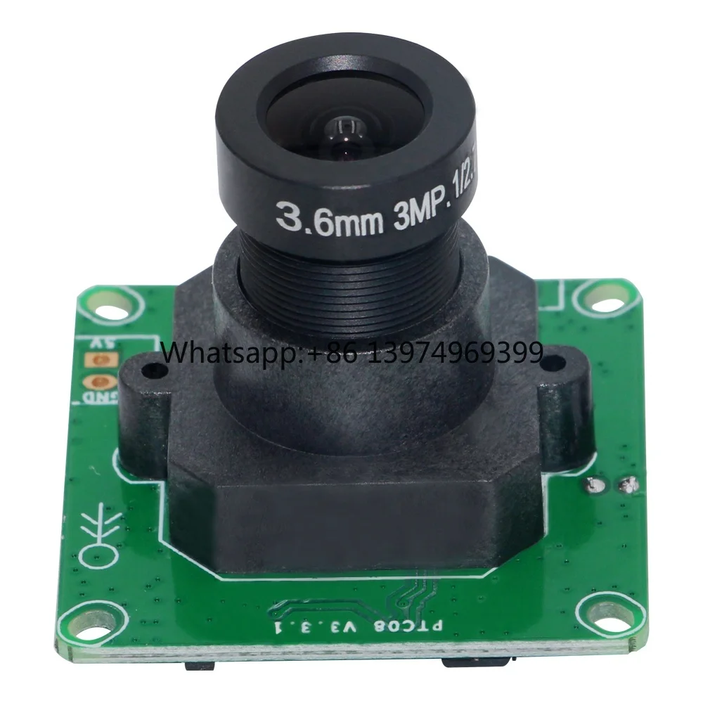 OEM HD PTC08 PTC08A/B Serial Camera Module Surveillance Camera Digital CMOS Camera Sensor Modules
