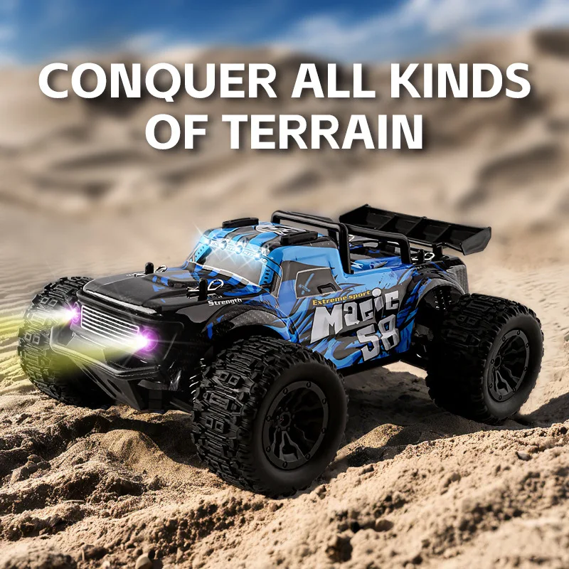 

New 2.4G Off road High speed Remote Control Car Climbing Electric Light Racing Drift RC Racing Model Toy Collection Gift