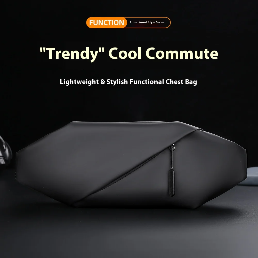 

Многофункциональные модные тенденции, мужские сумки, высококачественная сумка через плечо, однотонная новая сумка-мессенджер, портативная нагрудная сумка