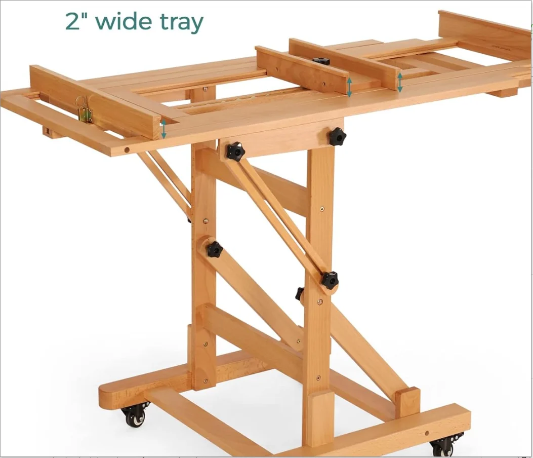 Extra-Large Master H Frame Easel, Hold 1 or 2 Canvas up to 79