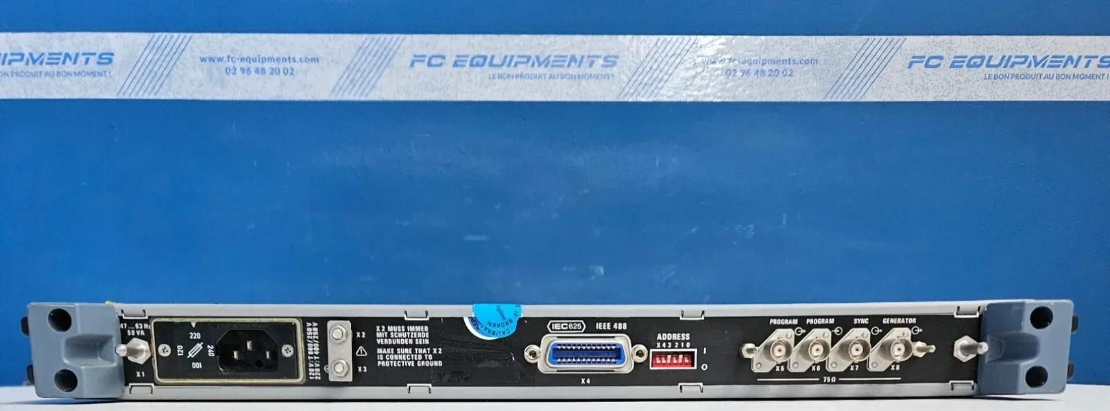 1PC Used Rohde and Schwarz SGMF TV Generator NTSC + Rackmount Kit In Stock #familitrade