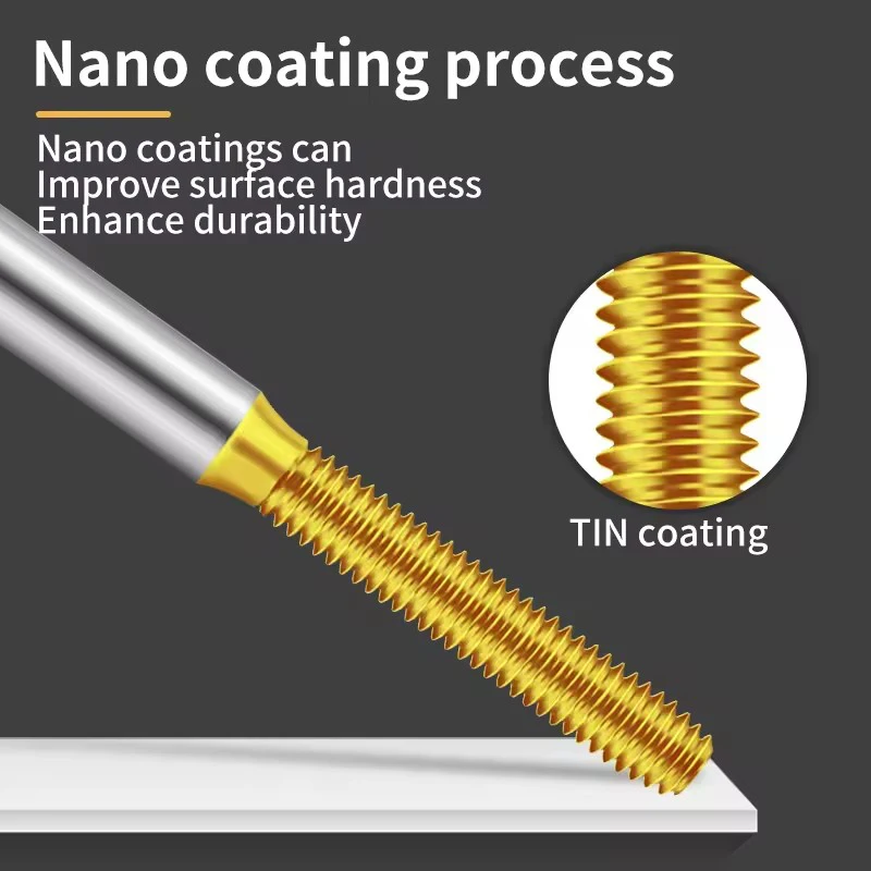 

ZUANTONG HSSE-M42 JIS Standard M11-M20 Roll Forming Tap Fine Tooth White/TIN/TC50/TICN Coating Machine Screw Fine Thread Taps