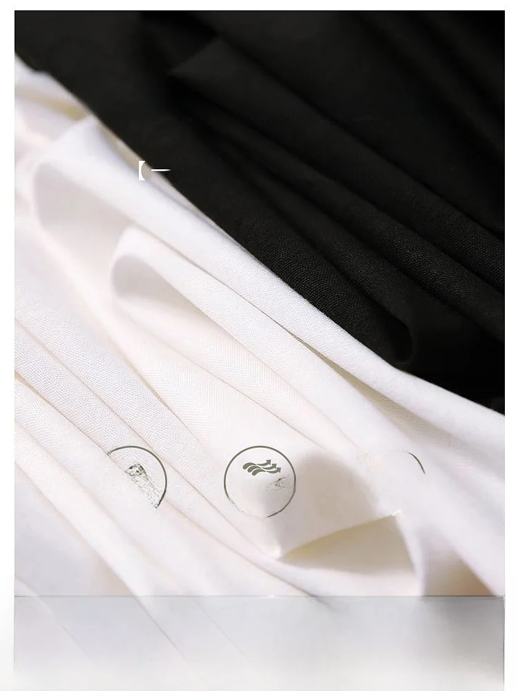 T-shirt ort Sve in puro cotone ricamato bianco da donna New Chinese Sle Button up Top Summer High End Sensation