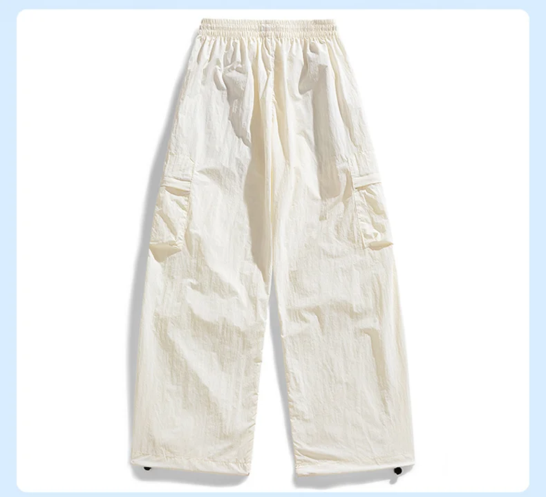 Damen Leichtgewicht UV-Schutz Schnelltrocknende UPF50+ Sommer Jogginghose mit Kordelzug Lässige Klassische Workout Gym Lauf- und Sporthose – Detail 9