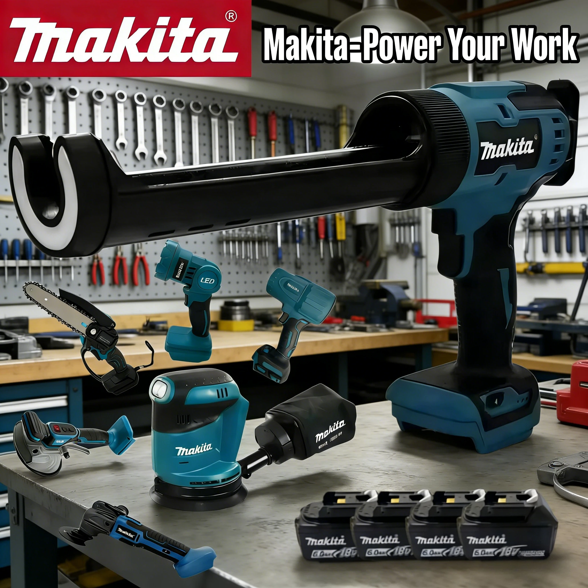 

Makita18V Various Models of Portable Cordless Power Tool Impact Driver Rechargeable Screwdriver Electric Reciprocating Saw Tool