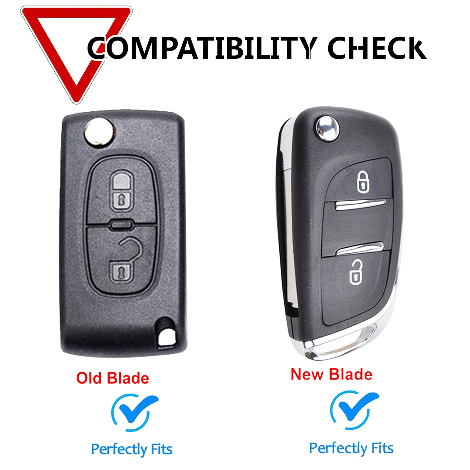 Flip Chiave A Distanza Intelligente Caso Della Copertura Borsette 2 Pulsante Per 3008 Peugeot Espetta Partner Citroen C3 Picasso C2 C3 C4 Aircross Dispatch C8