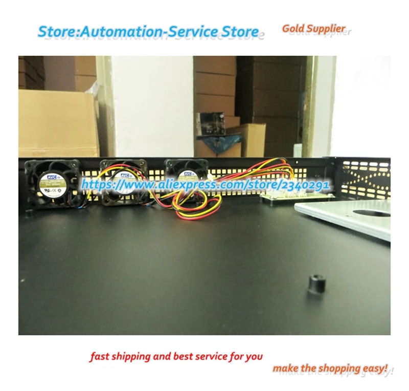 1U360A 1U Короткое шасси Промышленный промышленный сервер Брандмауэр Тип стойки Шасси