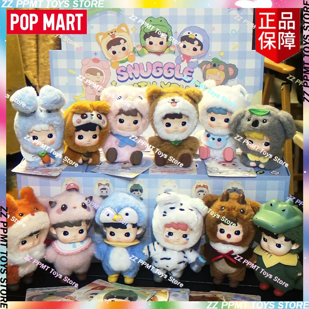 

POP MART HACIPUPU Snuggle With You Series Оригинальная слепая коробка Mystery Box Guess Bag Игрушки Кукла Симпатичная аниме-фигурка Модель Подарки Игрушки