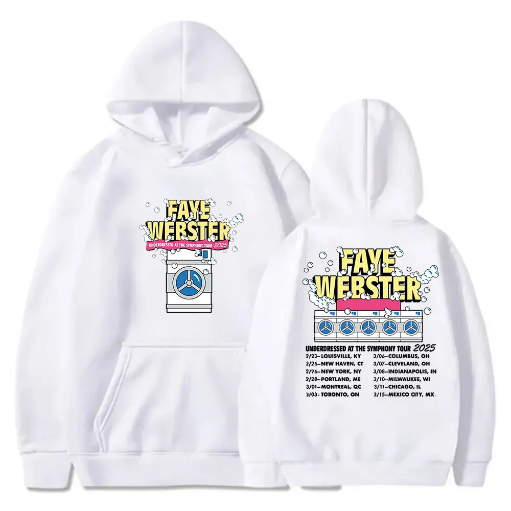 Faye Webster Underdressed at the Symphony Tour 2025 Merch Hoodies Cosplay Women Men Fashion Sweatshirts Pullovers