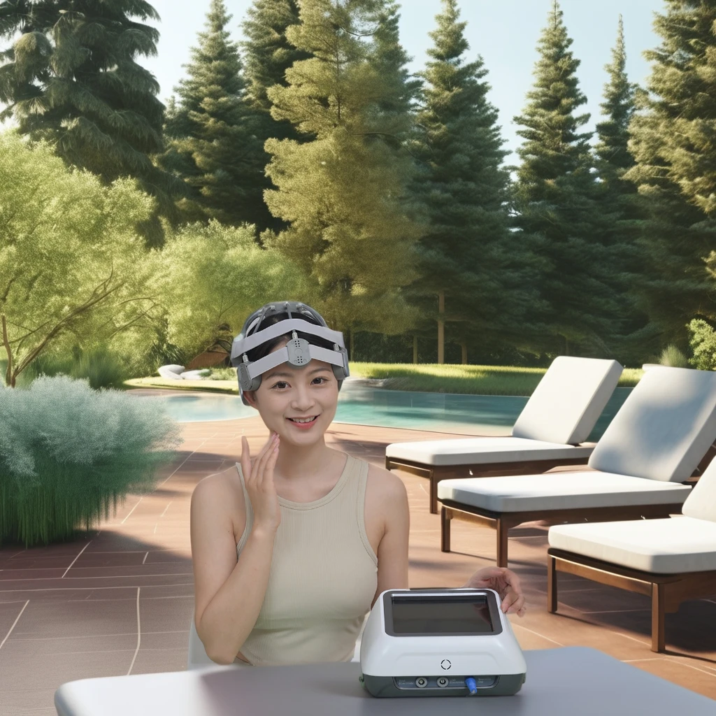 Dispositif de Stimulation du cerveau Tdcs pour l'école Rtms, Stimulation magnétique transcrânienne, thérapie Tms du cerveau