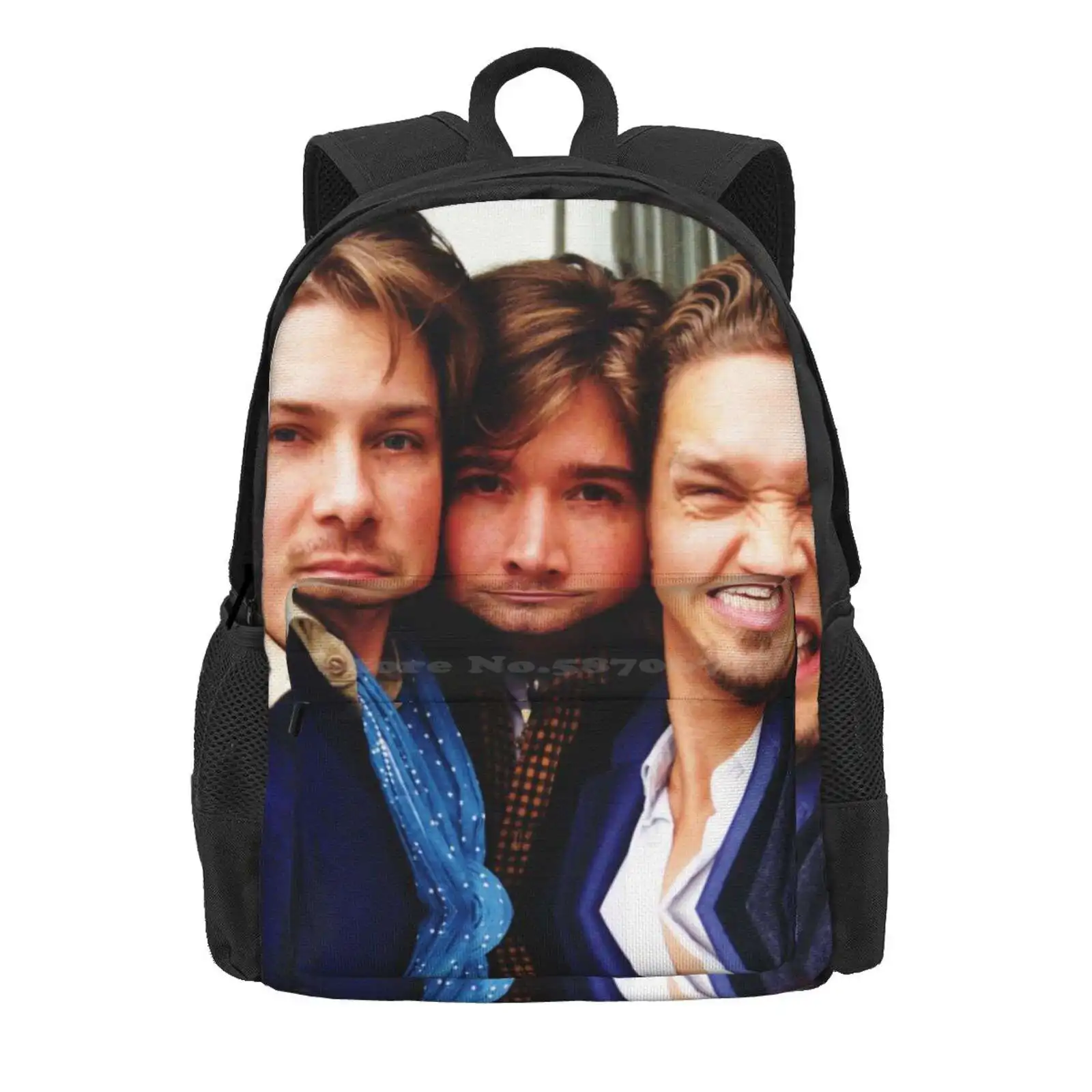 Hanson Hot Sale Schoolbag Backpack Fashion Bags Hanson Band Pop 90S Nineties Mmmbop Stars Musician