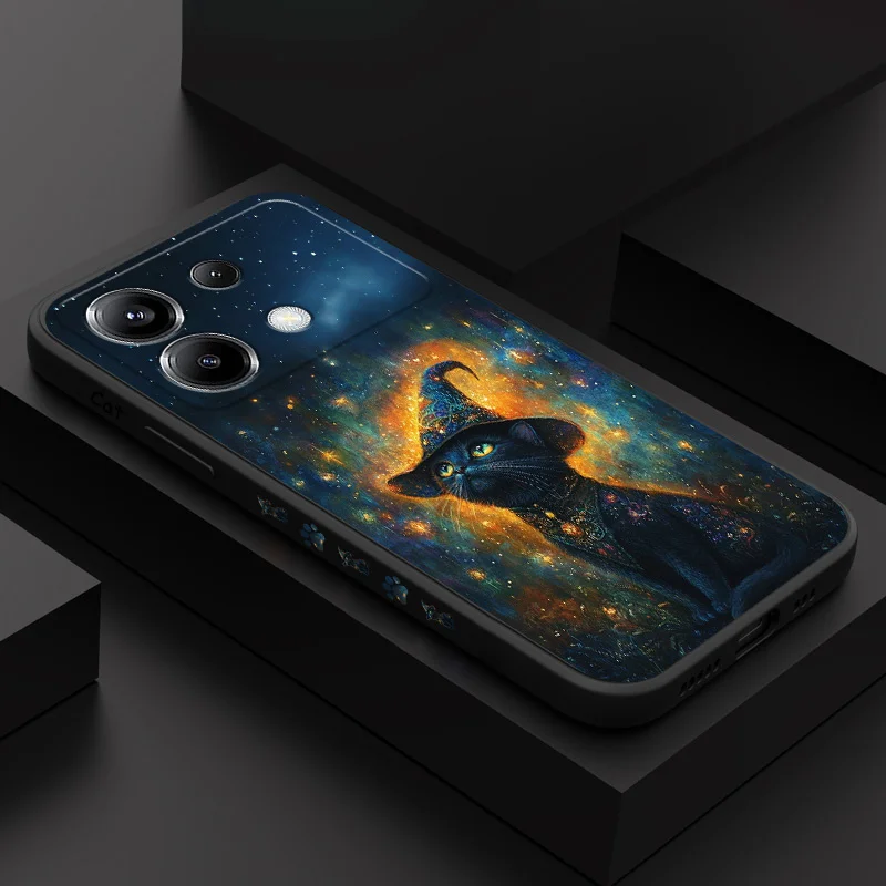 

Magic Cat Phone Case For Xiaomi Poco F7 X7 X6 F6 M6 M5 M5S F5 X5 F4 X4 M4 F3 M3 X3 Pro 4G 5G GT Silicone Cover