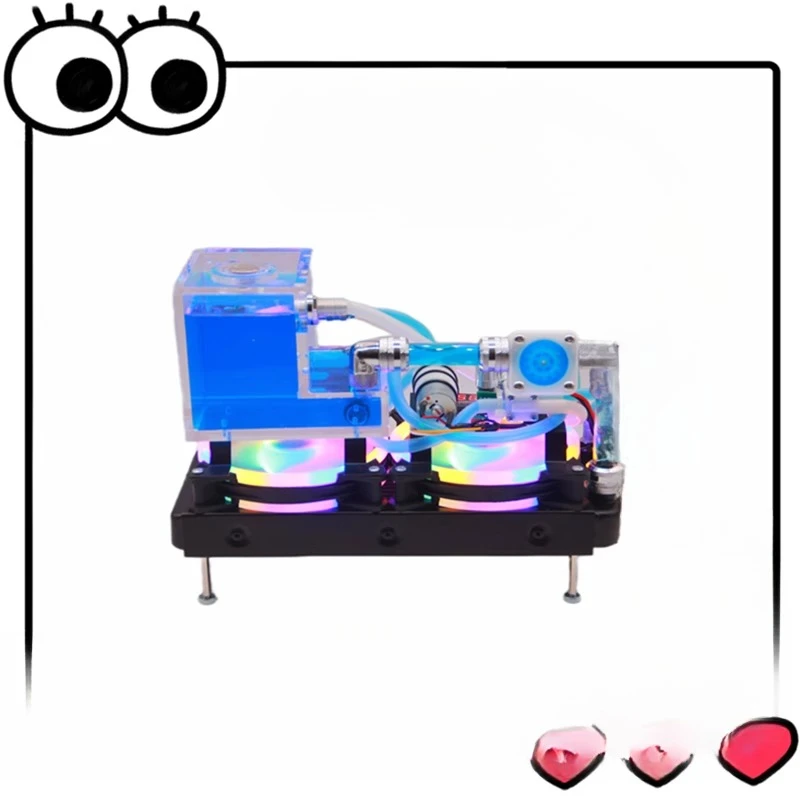 

New notebook water cooling one-click emptying liquid silent water pump large tank circulation cold
