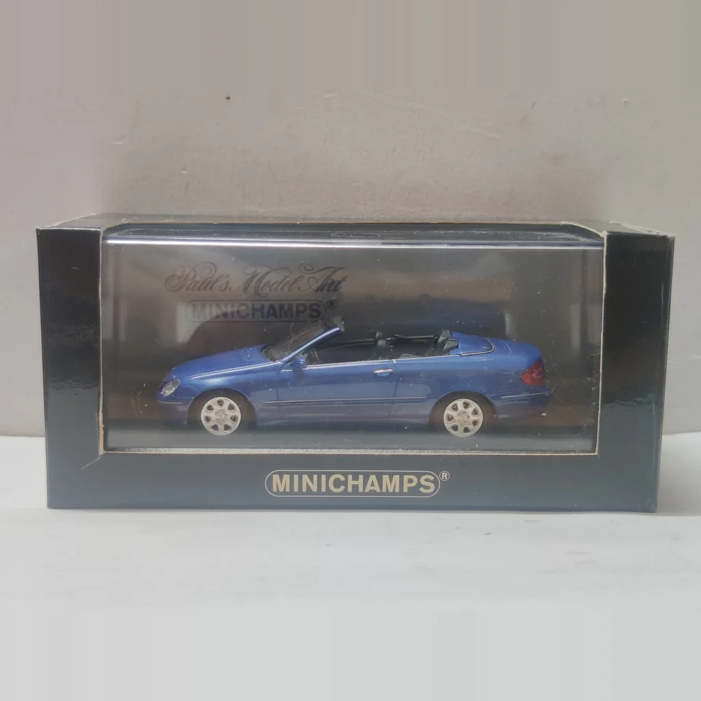 

Flaws Diecast 1:43 Scale Minichamps BENZ-Benz CLK-Klasse Cabriolet 2003 Alloy Car Model Collectible Toy Gift Souvenir