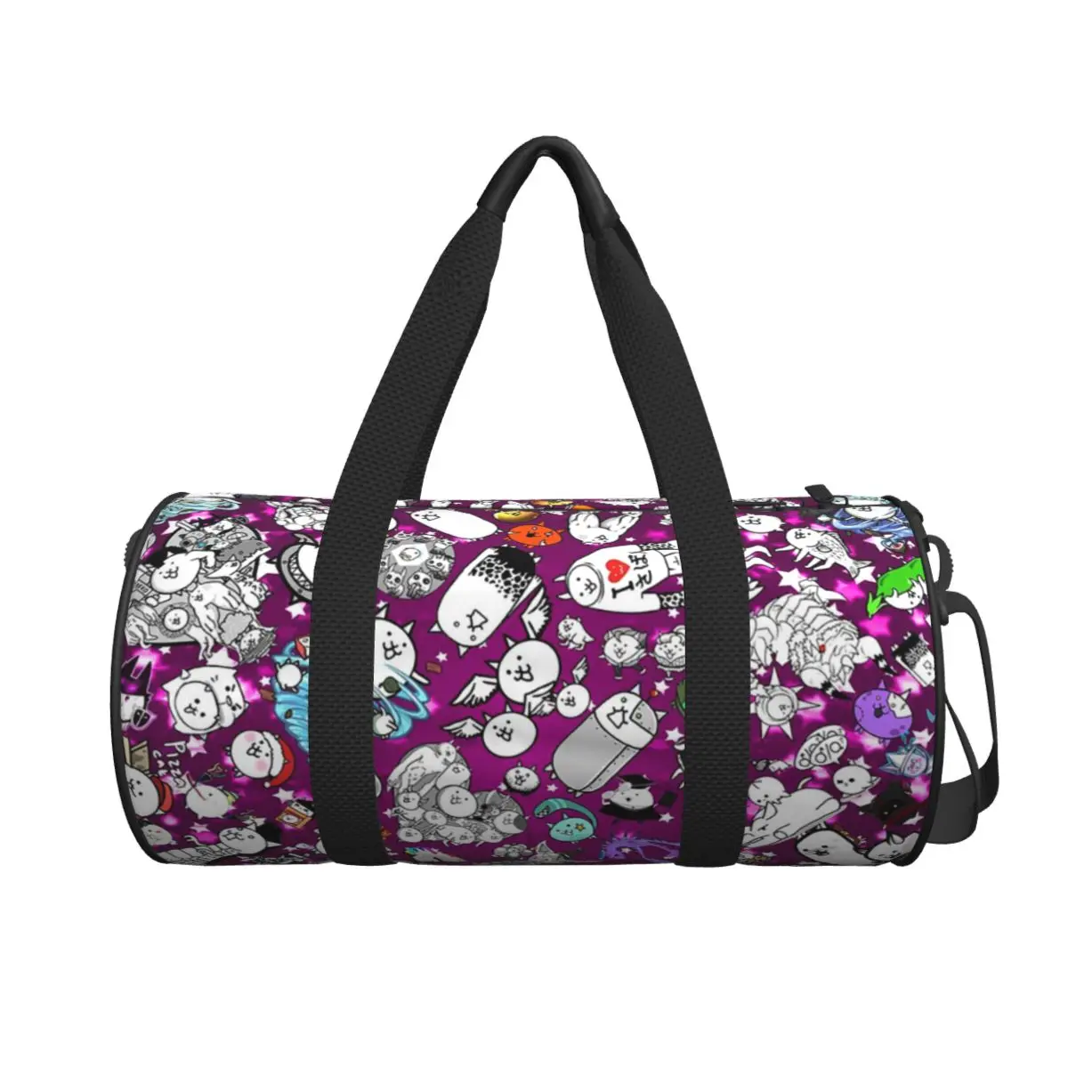 

Battle Cats Large Duffle Gym Bag Multi-Functional Duffle Travel Bags Handbags Fitness bag