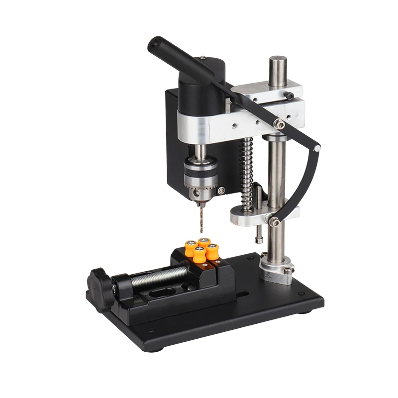 Mini Bench Drill Press  Electric Drill Drilling Machine Multifunctional Electric Drill Precise Hole Puncher