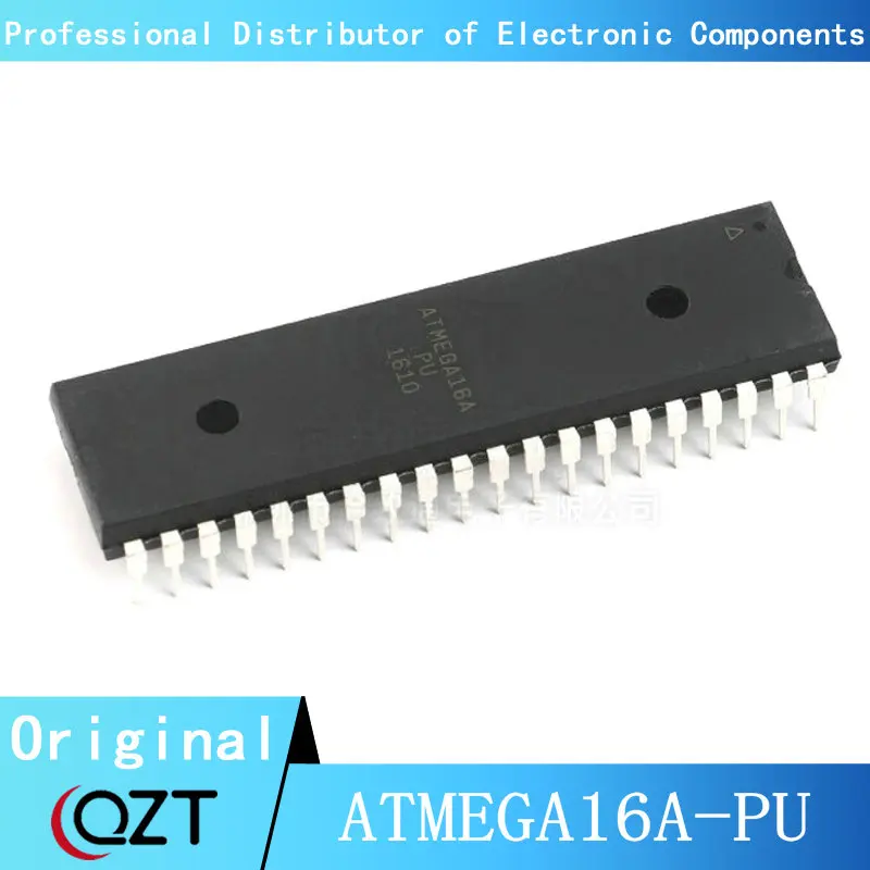 

10pcs/lot ATMEGA16A-PU DIP ATMEGA16 ATMEGA16A DIP-40 chip New spot