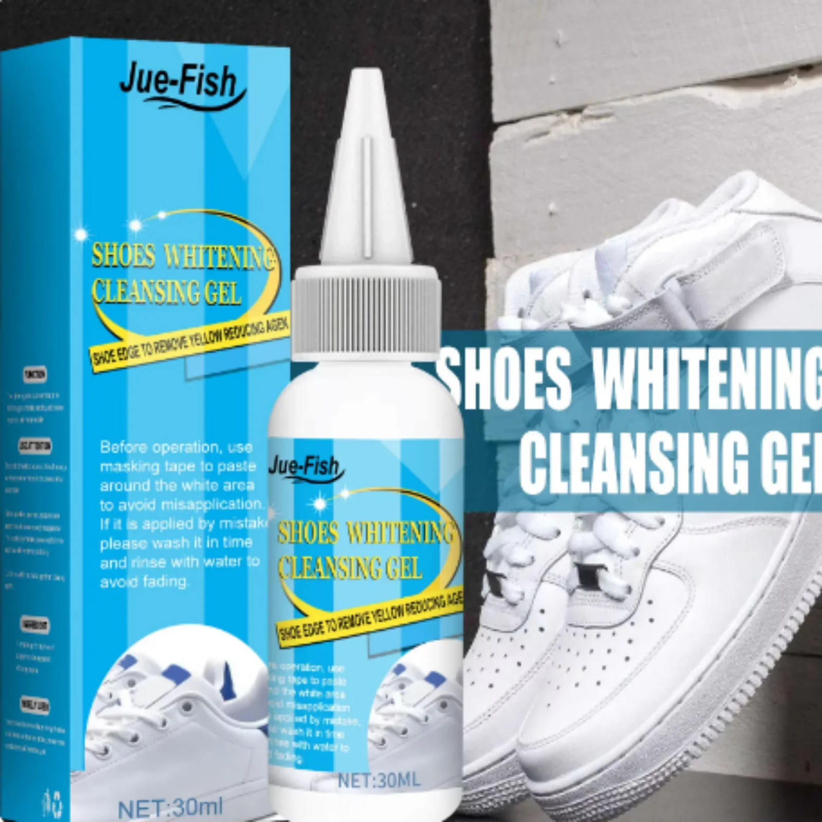 

White Shoe Cleaner Shoes Whitening Gel Shoe Washing Machine Dirt and Yellow From Shoes Cleaning Foam Cleaner Decontamination