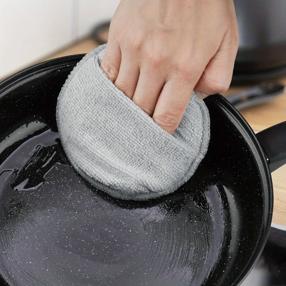 Microfiber Wax Applicator Pads for Car 6pcs/12pcs with Finger Pocket Buffing Detail Polishing Foam Pads for Paint Surface