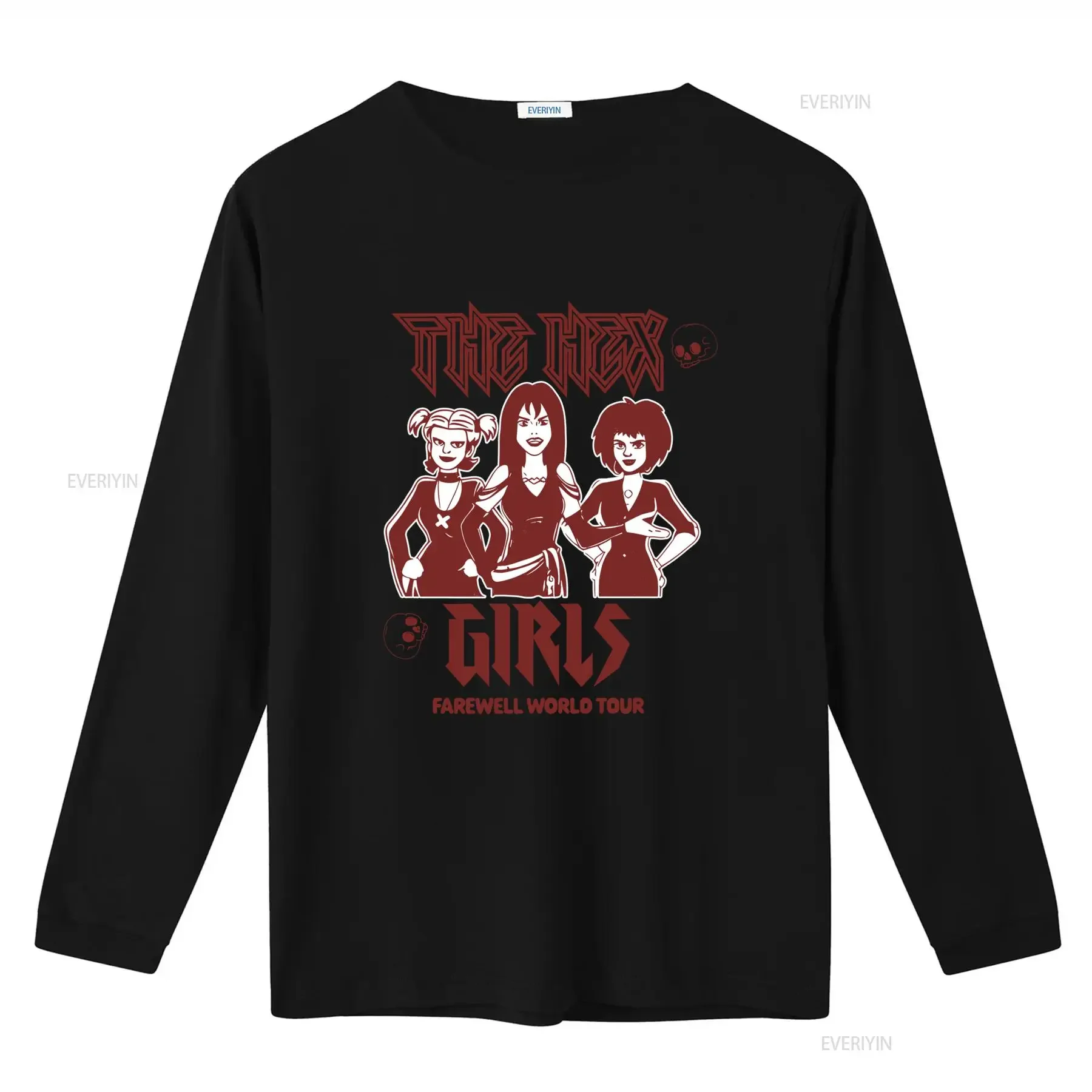 The Hex Girls Farewell World Tour T Shirt for Fans S 5XL Retro Rock Band Design  vintage Washed Unisex Slightly Soft
