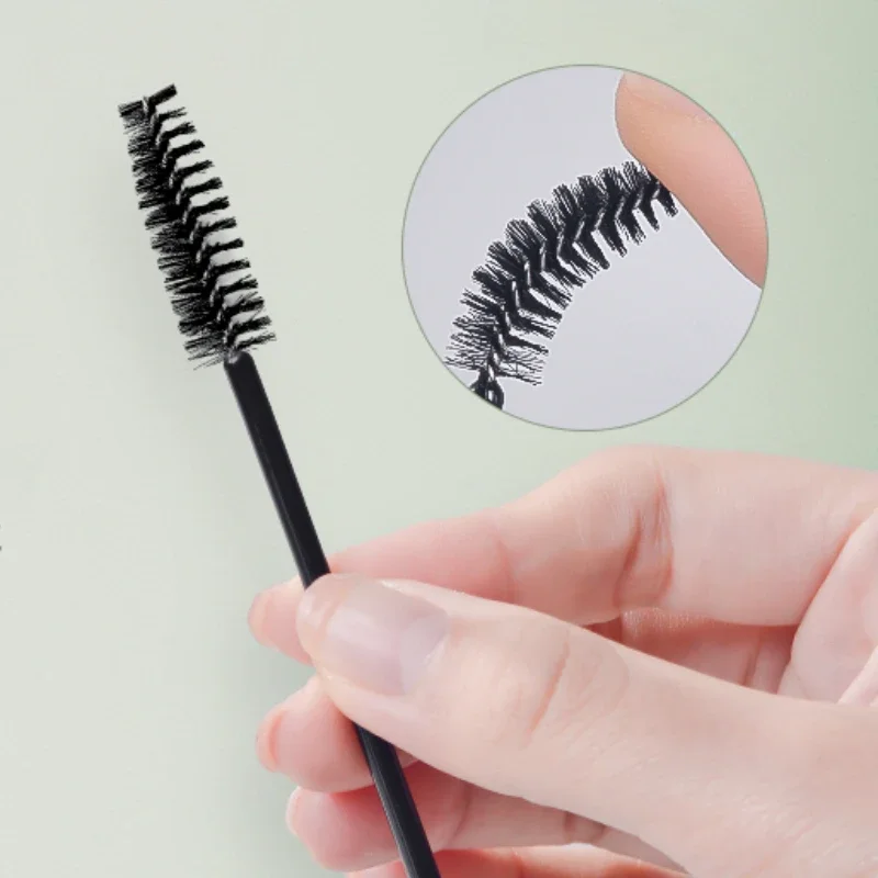 10/30/50pcs Spazzole per ciglia usa e getta Estensione Mascara Applicatore Bacchetta Pettine per sopracciglia Strumento cosmetico Trucco Set di bellezza