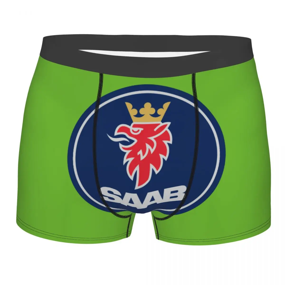 Custom Male Fashion Swedish Saabs Scanias Trucks Underwear Boxer Briefs Soft Shorts Panties Underpants