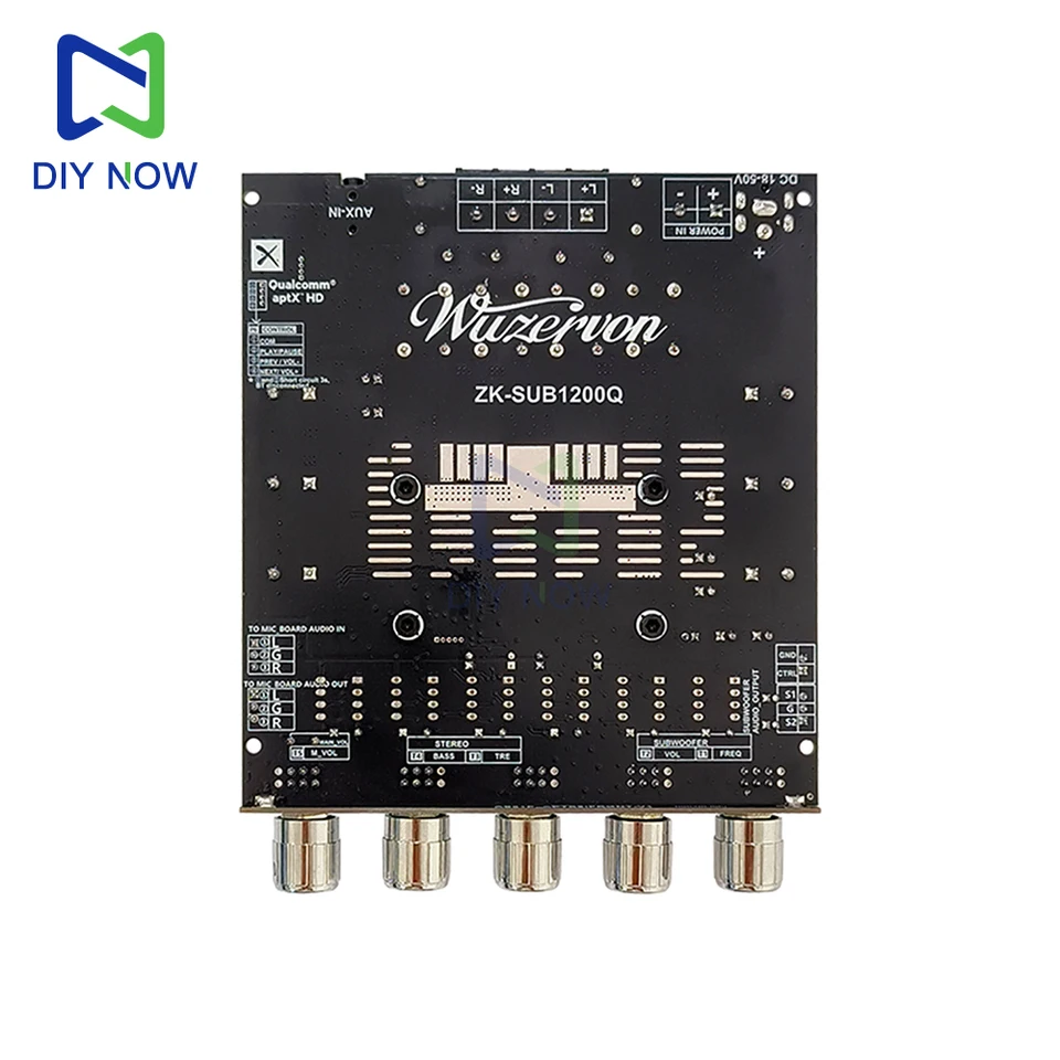 DC 18-50V ZK-SUB1200Q Qualcomm APTX version QCC3034+ES9023 digital