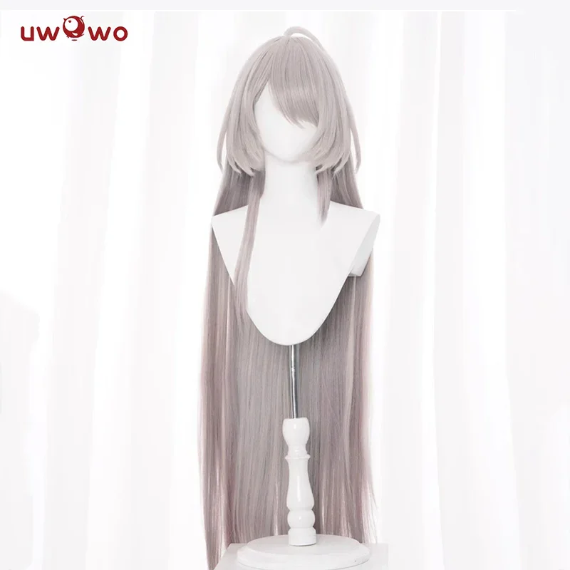 

Pre-sale UWOWO Honkai Star Rail Acheron Ultimate Form Cosplay Wig Long Grey Hair