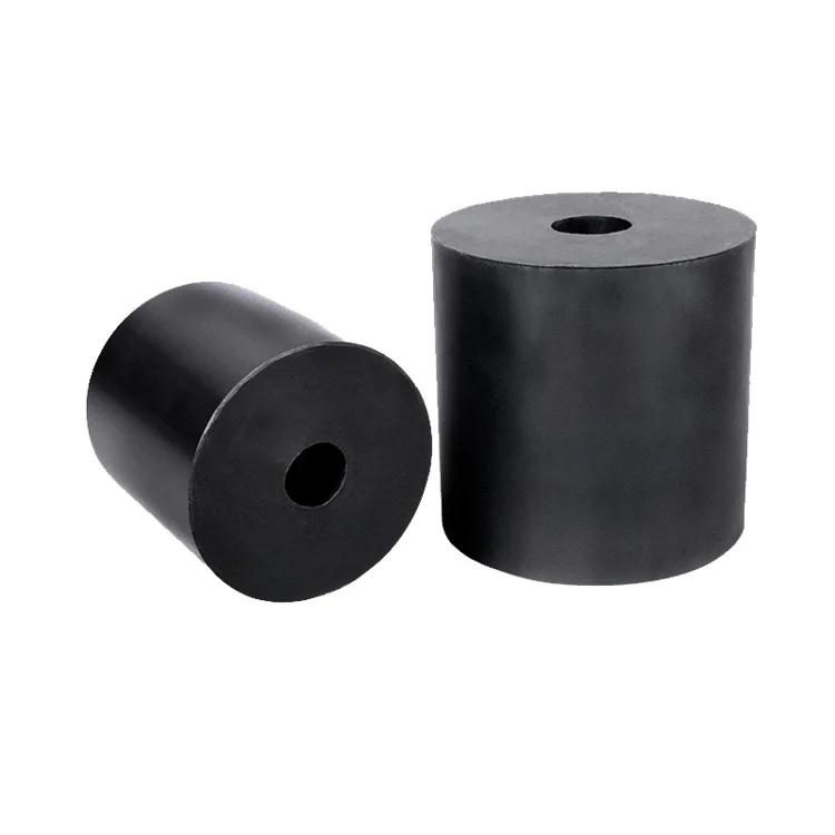 Heavy Duty Steel Composite Damping Compression Hollow Rubber Spring