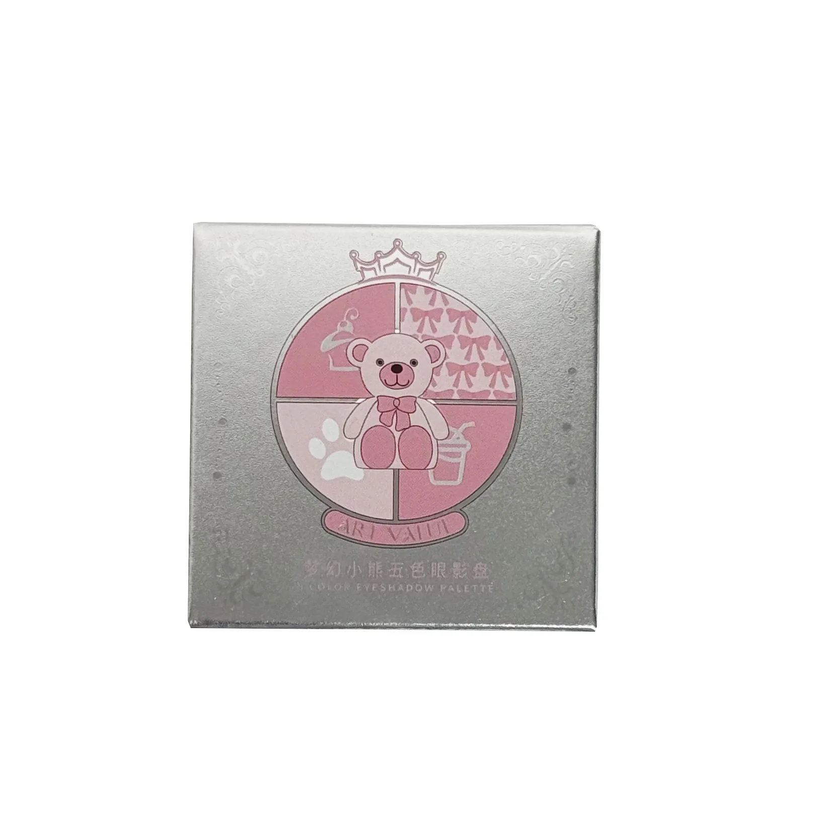 Dreamy Bear – Palette de fards à paupières 5 couleurs, Texture de poudre Fine, faible Saturation, maquillage foncé pour le visage, Contour des reflets