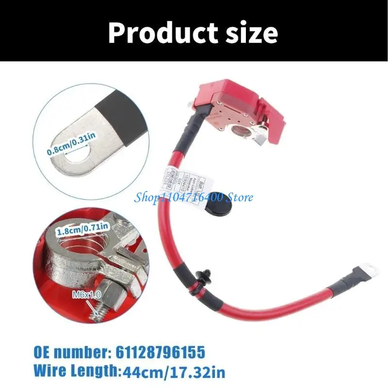 

y1gd Car Positive Battery Cable for G21 G26E G28 M340i Improving Headlamp Brightness