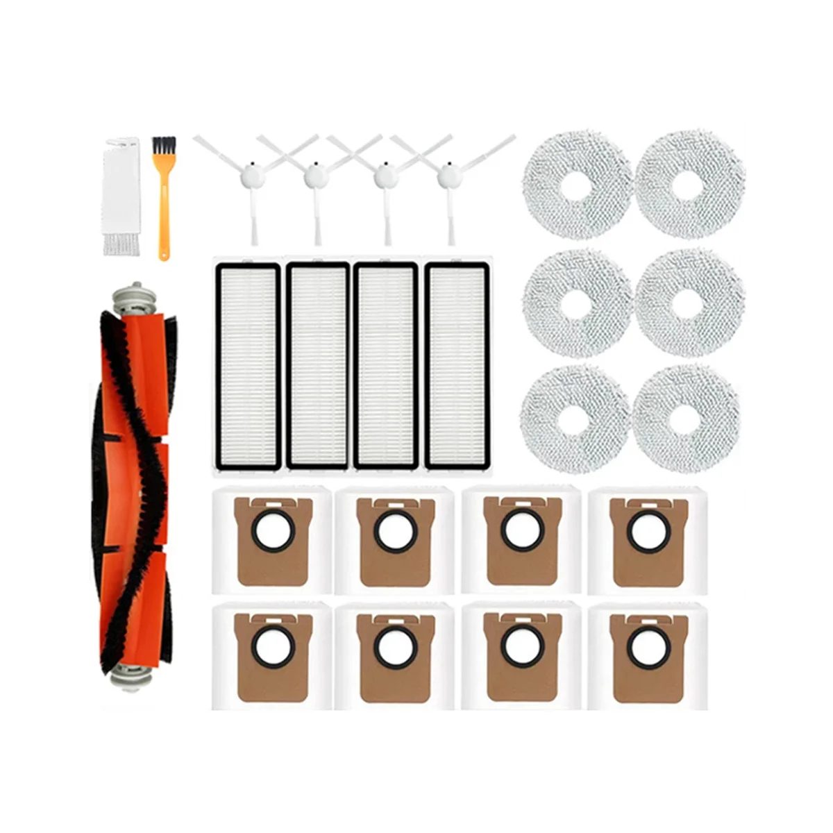A06P-For Dreame L10S ウルトラ S10 S10 プロ Mijia オムニ X10+ ロボット掃除機交換スペアパーツブラシフィルターモップ