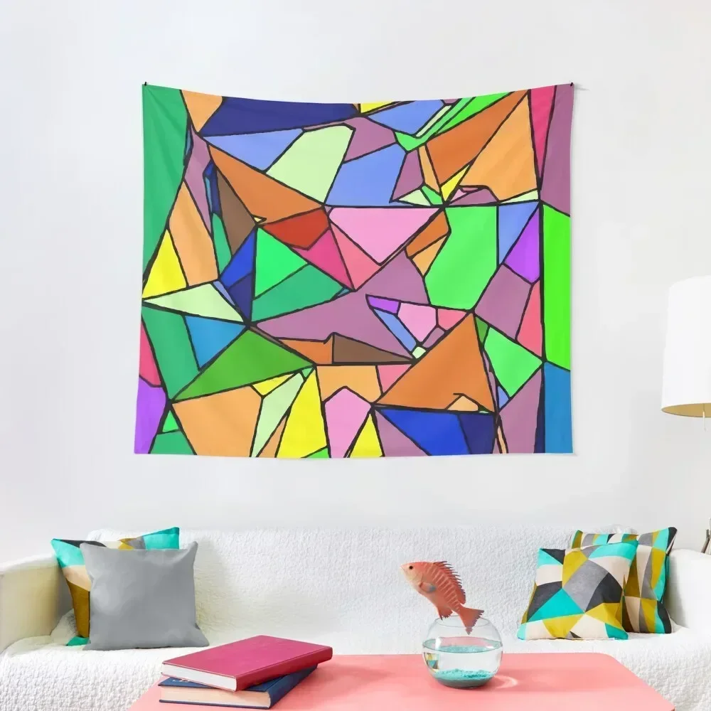 

Light through Stained Glass Tapestry Aesthetic Room Decoration Room Decor Cute Tapestry