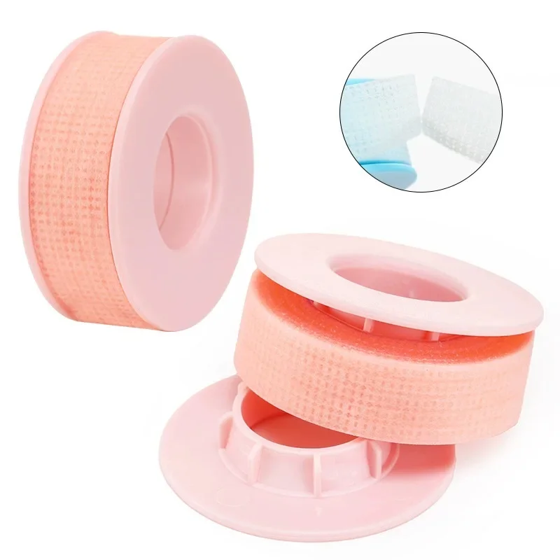5/10pcs Gel di Silicone Nastro Per Ciglia Resistente Sensibile Non tessuto Sotto Il Pad Per Gli Occhi Toppe E Stemmi Facile Da Strappare Estensione Delle Ciglia forniture